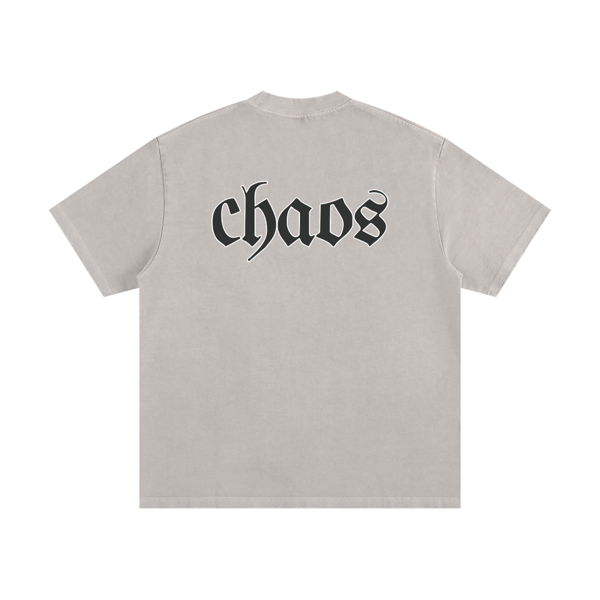 CS001-CORE, Heavyweight Vintage Washed Frayed T-Shirt