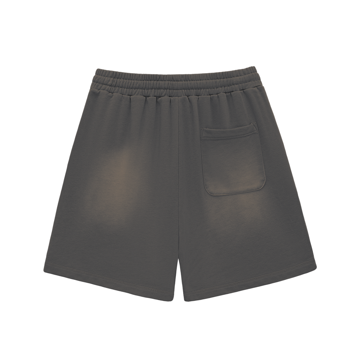 CS001-CORE, Sun Fade Raw Edge Cotton Shorts