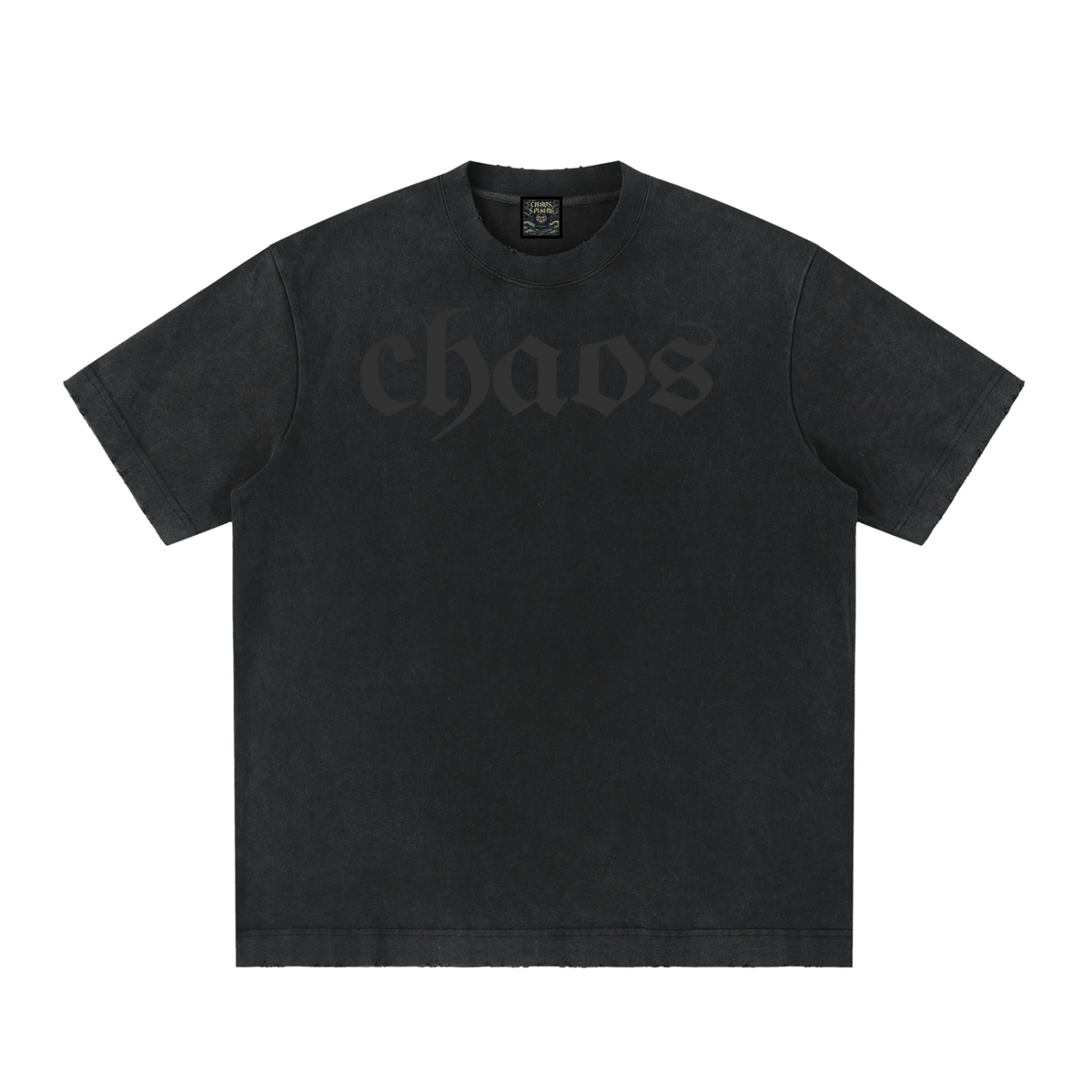 CS001-JAPANESEWAVE - ONI - Heavyweight Vintage Washed Frayed T-Shirt