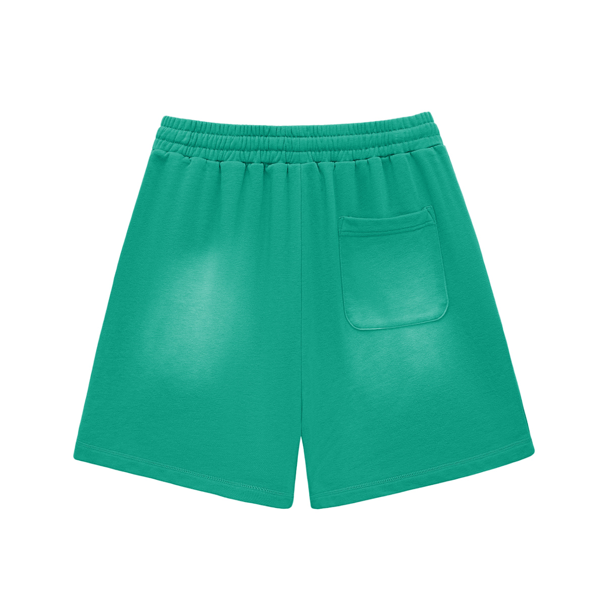 CS001-CORE, Sun Fade Raw Edge Cotton Shorts