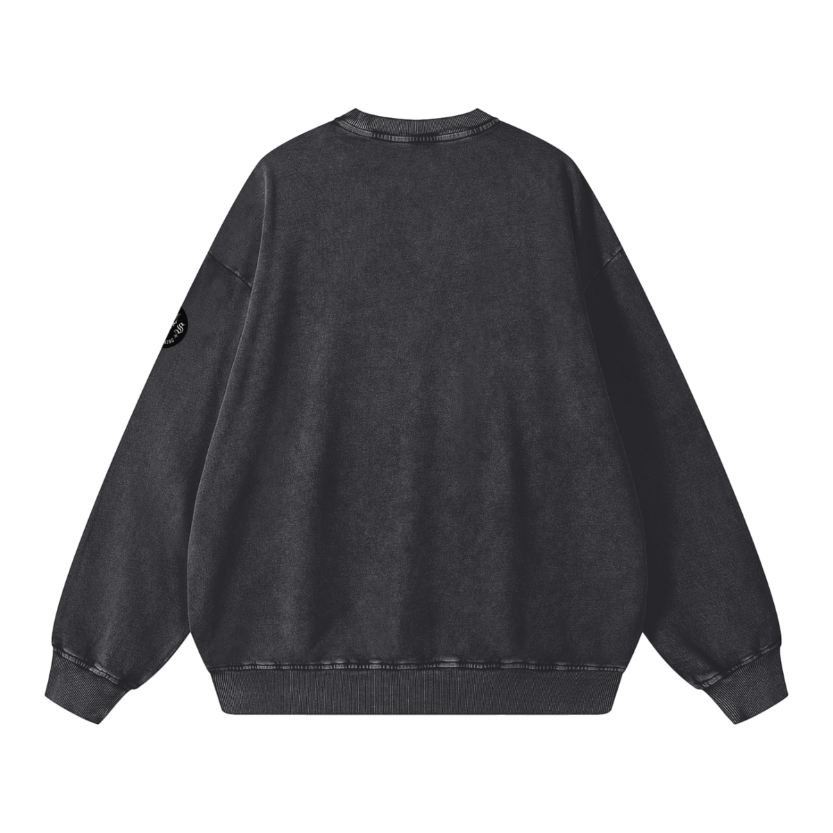 CS001-CORE-Snow Washed Oversized Sweatshirt