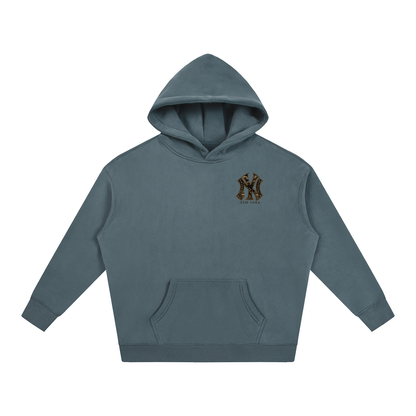 CS001JAPANESEWAVE-NY-Oversize Fleeced Hoodie