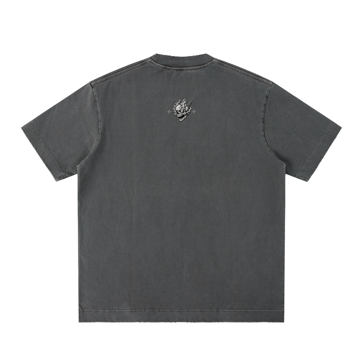 CS001-CORE, IRONCHAOS Heavyweight vintage washed frayed t-shirt