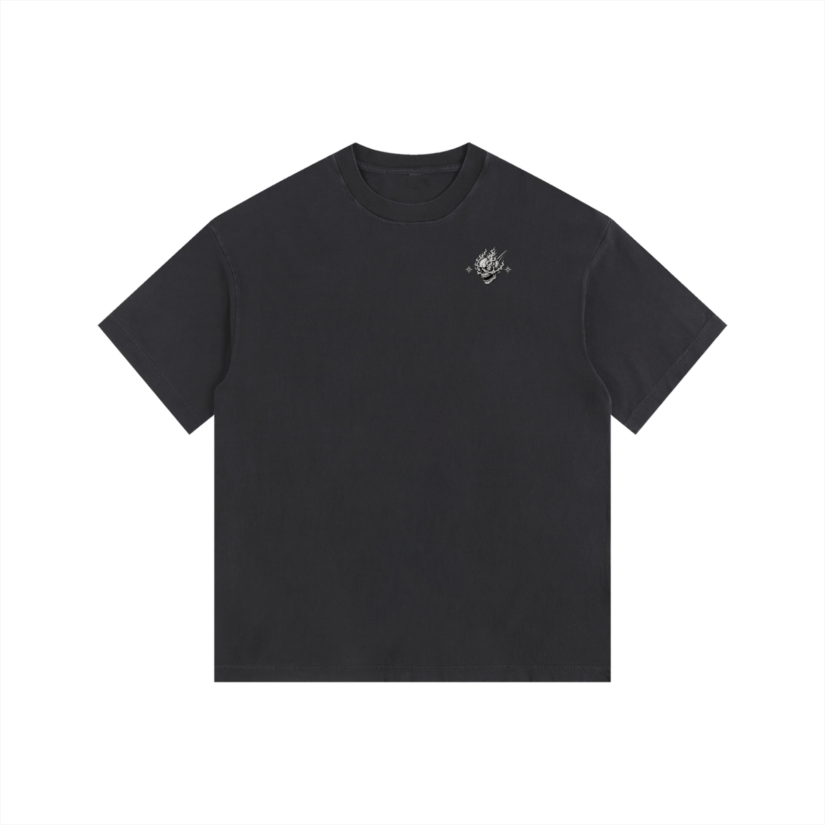 CS001CORE-Vintage Washed Oversized Cotton T-Shirt