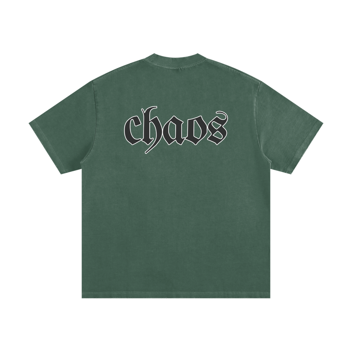 CS001-CORE, Heavyweight Vintage Washed Frayed T-Shirt